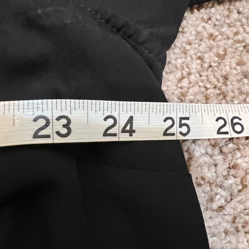 Cold Shoulder Little Black Blouse 2X - Picture 5 of 7